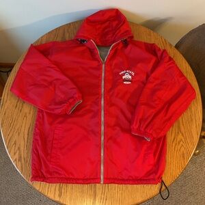 Men’s Reversible Ohio State Jacket, Size XL.